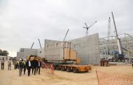 رئيس الشركة العامة للكهرباء الليبية يتابع آخر تطورات مشروع محطة كهرباء غرب طرابلس الاستعجالي 