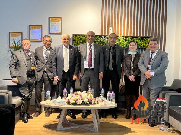 موبكو تشارك بقوة في مؤتمر ايجيبس 2022 .. ومكي يلتقي بعدد كبير من الشركات العالمية والمحلية