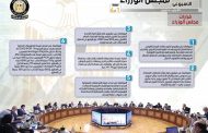 بالإنفوجراف... الحصاد الأسبوعي لمجلس الوزراء خلال الفترة من 29يناير حتى 4 فبراير 2022