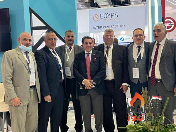 جناح الحفر المصرية يشهد اقبالاً كثيفاً من الشركات العالمية والمصرية بمعرض البترول ايجببس 2022 