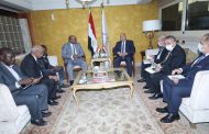 وزير النقل يستقبل وزير النقل السوداني المكلف لبحث التعاون المشترك في عدد من مجالات النقل