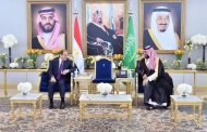 الرئيس السيسى يعقد جلسة مباحثات مع ولى العهد السعودى خلال زيارته للمملكة اليوم