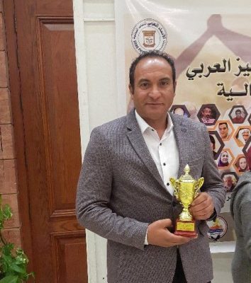 ابن بتروجت يحصل علي كأس الابتكار والتميز فى مسابقة الأدب عن رواية ليلة ممطرة