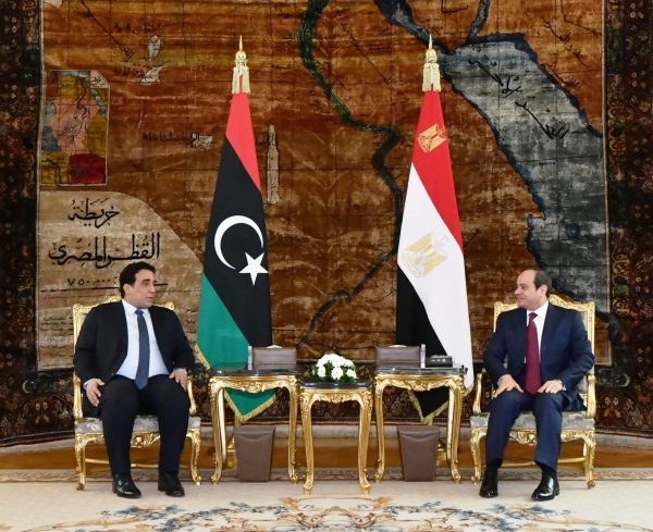 الرئيس السيسي يستقبل رئيس المجلس الرئاسي الليبي بقصر الاتحادية
