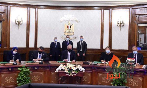 رئيس الوزراء يشهد مراسم توقيع مذكرة تفاهم مع شركة 