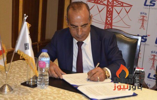 نقل الكهرباء تسند لشركة MAN عملية فتح الخط الكهربائى جمصة/توليد غرب دمياط جهد220ك.ف