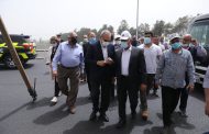 وزير النقل يتفقد أعمال إنشاء محور طولي مروري من بنها حتى دمياط لربط طريق القاهرة الإسكندرية الزراعي بالطريق الدولي الساحلي بطول 140 كم لخدمة حركة نقل الركاب والبضائع عبر 6 محافظات بالوجه البحري والدلتا