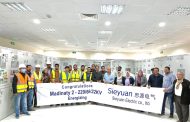 انجاز جديد ... اليكتروثروت و ايجك  يشاركان sieyuan في وضع الجهد علي محطه  محولات مدينتي ٢