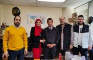 تكريم احمد مصطفي مساعد نائب الرئيس التنفيذي لهيئة البترول للاتفاقيات بمناسبة بلوغه سن المعاش