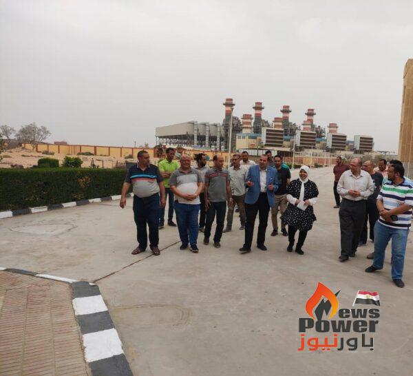 الدكتور خالد الدستاوى يزور معمل ابحاث الجهد الفائق
