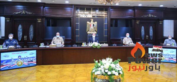 بالصور .. الرئيس السيسى يترأس اجتماع المجلس الأعلى للقوات المسلحة