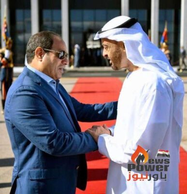 الرئيس السيسى يهنئ الشيخ محمد بن زايد  بمناسبة توليه رئاسة دولة الإمارات العربية المتحدة