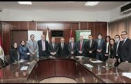 توقيع عقد قرض مشترك بين البنك الأهلي المصري والبنك الزراعي المصري مع الهيئة العامة لمشروعات التعمير والتنمية الزراعية بإجمالي مبلغ 3 مليار جنيه دعما لقطاع الزراعة ولتطوير منظومة الري.