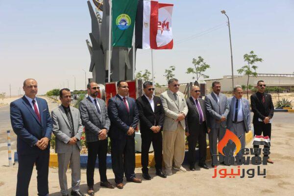 بالصور .. 2M تهدى محافظة الإسماعيلية نصب تذكاري بمناسبة تدشين مصنع المحولات الجديد