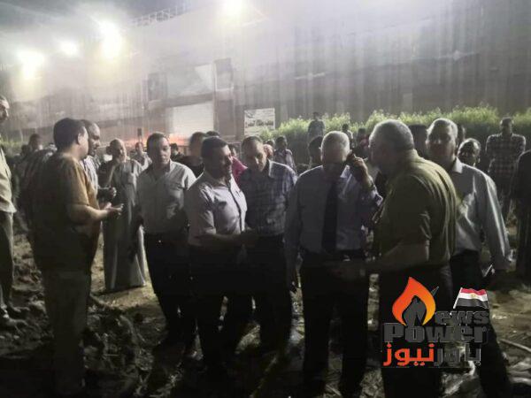 المهندس حسام عفيفى : جارى عمليات إعادة التيار إلى منطقة المرج وتوصيل 17 مغذى على الشبكة
