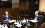 شاكر يستقبل سفير ايطاليا بالقاهرة والمستشار الاقتصادي بالسفارة وذلك لبحث ودعم سبل وتعزيز التعاون المستقبلى
