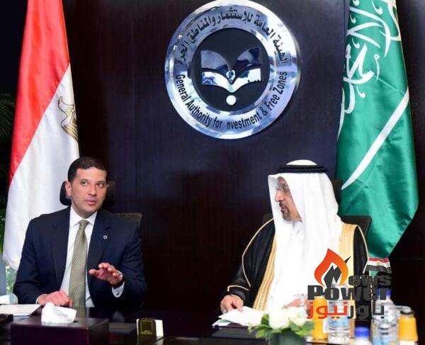 رئيس الهيئة العامة للاستثمار والمناطق الحرة يبحث مع وزير الاستثمار السعودي جهود جذب الاستثمارات السعودية إلى مصر