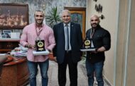العامرية للبترول تكرم أبطالها للجمهورية لكمال الاجسام