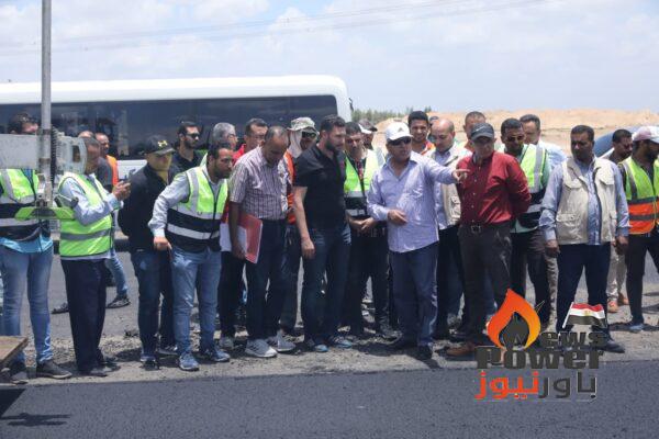 الرئيس السيسي يوجه بإنهاء تنفيذ مشروع توسعة طريق وادي النطرون العلمين بطول 135 كم أول  أغسطس المقبل وطريقي الخدمة قبل نهاية العام الحالي 