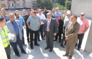 بالصور .. الدستاوى وفودة فى زيارة لمتابعة إنشاء مركز التحكم الآلى لشبكات كهرباء الدقى
