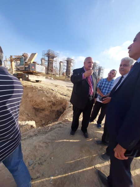 رئيس شركة الإسكندرية لتوزيع الكهرباء في زيارة ميدانية لمدينتي برج العرب والحمام لمتابعة مشروع حياة كريمة