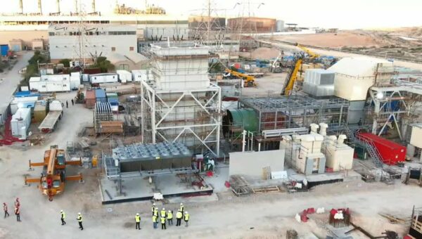ليبيا : نجاح التجارب الاولية للوحدة الأولى لمحطة توليد الكهرباء بطبرق