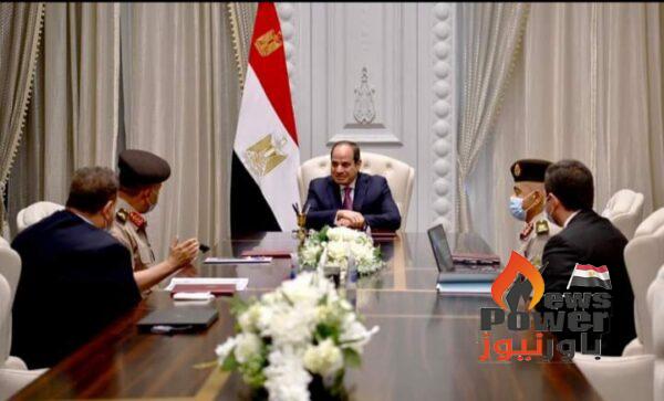 الرئيس السيسي يتابع عدد من مشروعات جهاز الخدمة الوطنية على مستوى الجمهورية