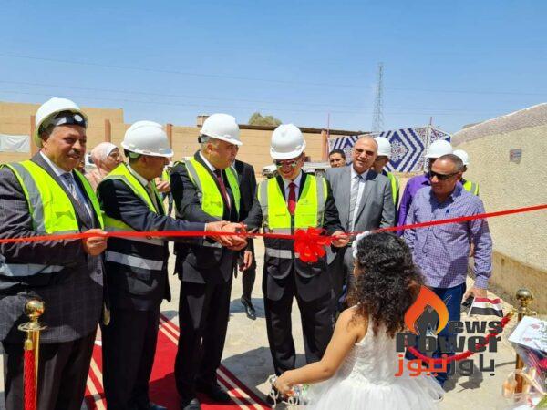 الداودى يفتتح اول محطة لإنتاج البيوجاز بمحافظة قنا