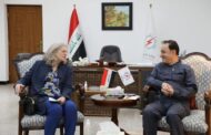 وزير الكهرباء العراقى يبحث مع السفيرة الامريكية لدى بغداد مشروع الربط الكهربائى مع السعودية والأردن