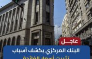 للمرة الثالثة على التوالي.. البنك المركزي يثبت سعر الفائدة على الإيداع والإقراض