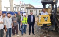رئيس الإسكندرية للتوزيع يتابع أعمال مد الكابلات البديلة للكابلات المتعارضة مع مشروع القطار السريع بمدينة برج العرب