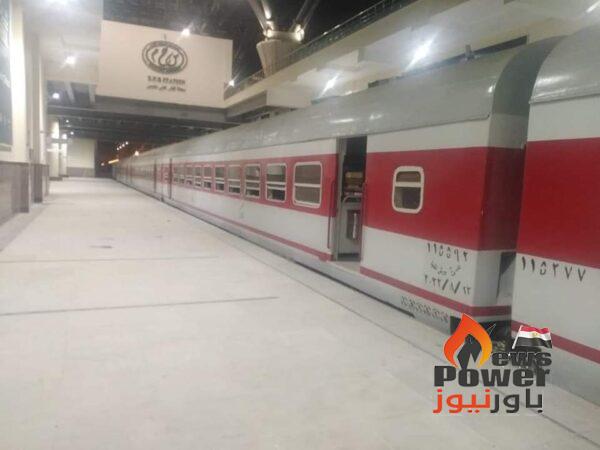 السكة الحديد: رفع كفاءة خط عدلي منصور / السويس واختصار زمن الرحلة.