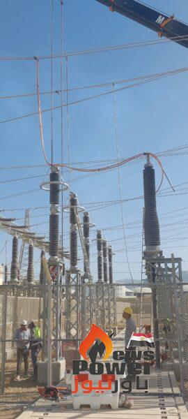 شركة L&T  تنهى أعمال فتح خط سراى / توليد خليج السويس جهد ٢٢٠ ك.ف دخول / خروج على محطة توليد السخنة