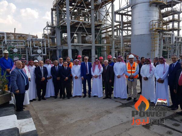 القاهرة لتكرير البترول تستقبل وفدى الاتحاد العام لنقابات عمال مصر و اللجنة العمالية بشركة سابك السعودية.