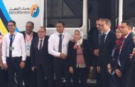 قيادات القابضة يتفقدون أول مركز  متنقل  لشحن العدادات تابع لشركة الإسكندرية للتوزيع