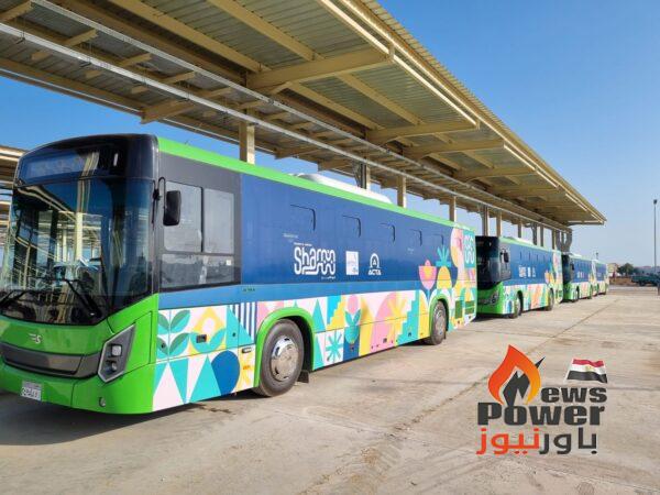 استعدادا لـ COP27 .. الاتوبيسات تهل على محطة السويدى اليكتريك للشحن الكهربائى بشرم الشيخ ونجاح الاختبارات طبقا للمواصفات العالمية