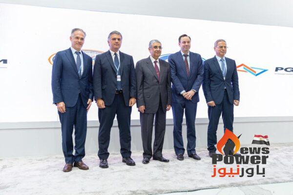 فى حفل افتتاح اول توربين غازى يعمل بالوقود المخلوط بالهيدروجين .. وزير الكهرباء : خبرة وقدرات وكفاءة تحالف 