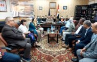 رئيس المحطات المائية يستقبل قطرى وإسماعيل