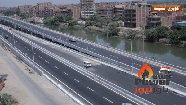 بالصور .. وزارة النقل تفند شائعة وجود عيوب بطريق المنصورة - بنها وراء حادث ترعة اجا