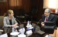 وزير الكهرباء والطاقة المتجددة يستقبل المديرة الاقليمية للبنك الدولي بمصر  والوفد المرافق لها وذلك لبدء مرحلة جديدة من التعاون مع البنك