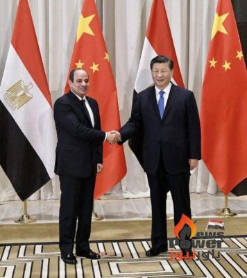 مباحثات ثنائية بين الرئيس السيسى ورئيس جمهورية الصين الشعبية
