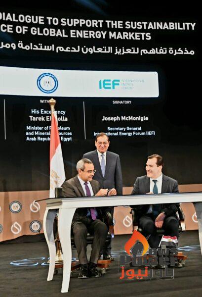 الملا يشهد توقيع مذكرتي تفاهم لمنتدي غاز شرق المتوسط للتعاون والشراكة مع منتدي الطاقة الدولي ومرصد الطاقة للمتوسط