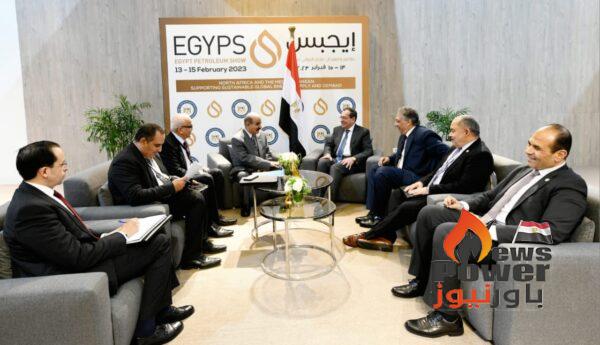 الملا يبحث مع رئيس شركة دراجون اويل خطط تنمية الكشف الجديد شمال صفا