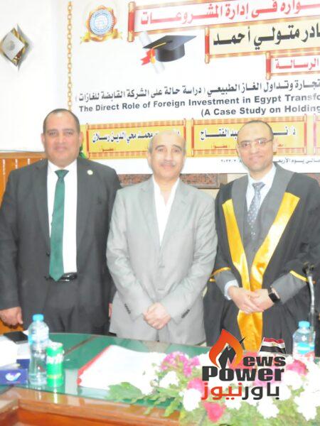 أحمد عبد القادر يحصل على الدكتوراه فى إدارة المشروعات من جامعة القاهرة