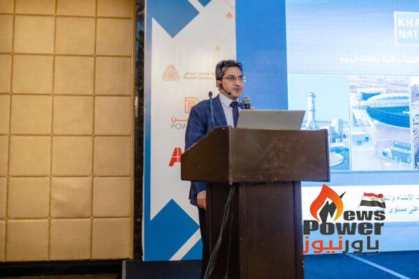 المهندس أحمد العشرى المسئول بشركة الخرافى ناشيونال يستعرض تحديات قطاع البناء أمام فعاليات منصة تواصل بحضور الشركات الكبرى