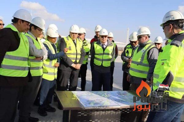 استعدادا للصبة الاولي للوحدة الثالثة .. رئيس هيئة المحطات النووية ورئيس شركة اتوم ستروي  يتابعان سير العمل بموقع انشاءات المحطة النووية