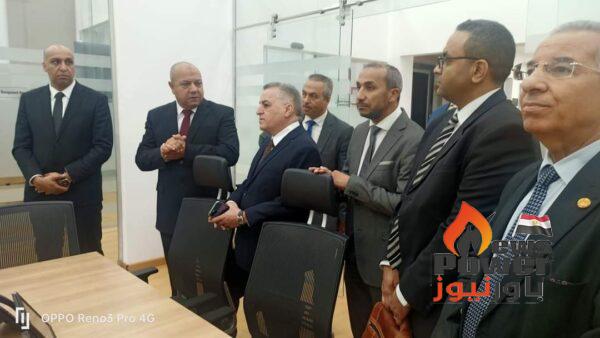 رئيس شركة القناة يستقبل الدكتور موسى عمران خلال زيارته للشركة