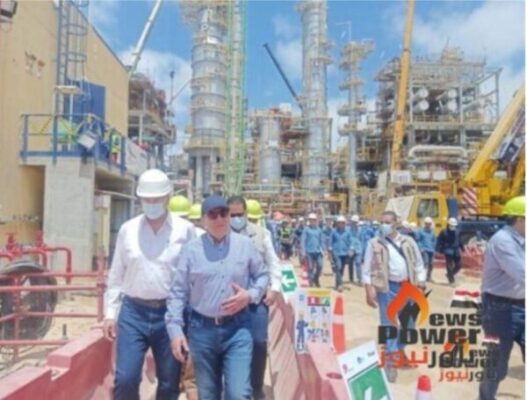 مسئول : معدلات تنفيذ توسعات مصفاة ميدور تسير بصورة جيدة ونسبة التنفيذ بلغت 96%