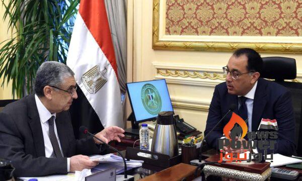 مدبولي يلتقي شاكر لاستعراض جهود وزارة الكهرباء فى جذب المزيد من الاستثمارات لقطاع الطاقة