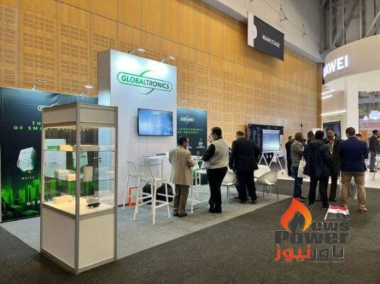 صور  للجناح المصرى من معرض Enlit Afria بمشاركة 8 شركات كهرباء مصرية